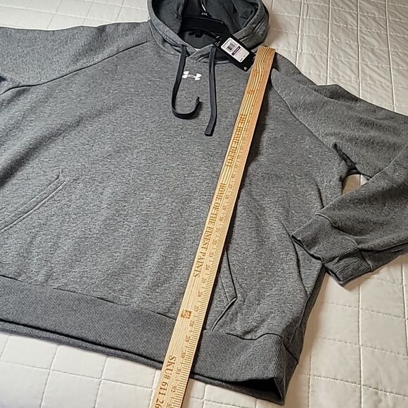 NWT Men's Under Armour UA Rival Fleece Hoodie 2XL - Picture 6 of 7